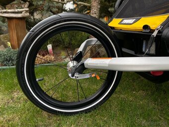 💛🖤 jako NOVY Thule Chariot Sport double 💛🖤 - 2