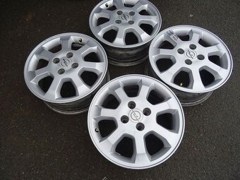 Alu disky origo Opel, 15",rozteč 4x100, ET 49, šířka 6J - 2