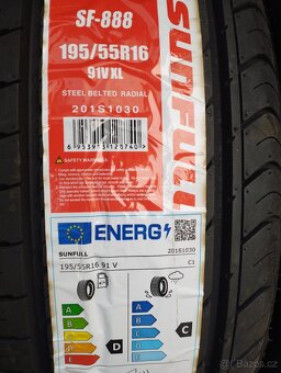 Nové pneu 195/55/R16 - 2