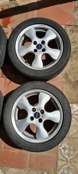 Pneumatiky 195/50 R15 + disky + šrouby - 2