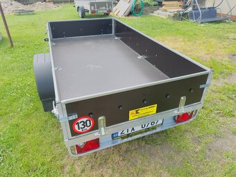 Přívěsný vozík za auto, NOVÝ, náprava 1300kg, PROFI PLUS - 2