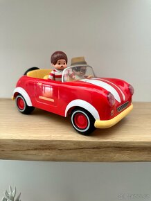 Autíčko kabriolet s 2 ks figurek Monchhichi Willow a Kauri - 2