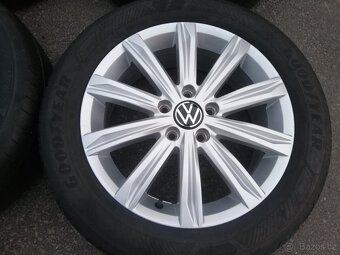 alu VW Touran II, letní 215/55/17, alu VW 17" Stockholm - 2