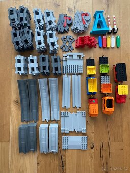 Velká sada Lego Duplo koleje (166Ks) - 2