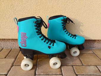 Dívčí kolečkové, trekové brusle CHAYA vel. 35-38 - 2