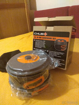 Camping/kempovací komplet Sada nádobí Chub (4ks) - 2