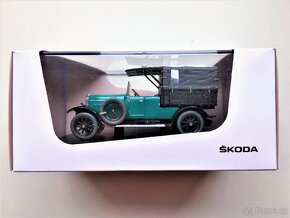 Model Laurin&Klement 110 Pick-up 1927 zelená Abrex 1/43 - 2