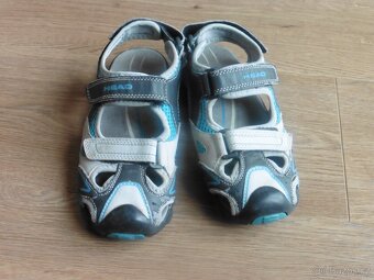 Šedomodré sandály Head vel. 34 cm - 2