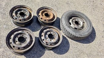 14" plechové disky - KIA PREGIO - 6x139,7 - 2