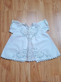 Retro dětské křestní košilky - 2