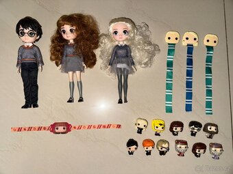 Figurky a puzzle Harry Potter, Hermiona, Lenka+příslušenství - 2
