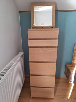 IKEA MALM Komoda 6 zásuvek 40x123 cm - 2