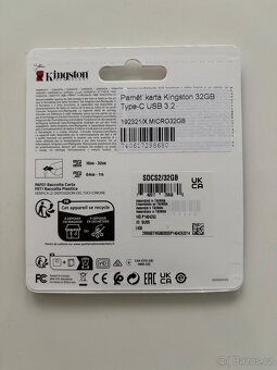 SD karta 32 GB Kingston - 2