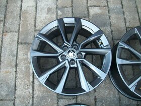 Alu disky Procyon 17" antracit original Fabia IV - 2