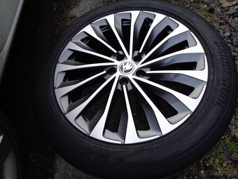 škoda Enyaq r20 alu kola 5x112 letní nová kola - 2