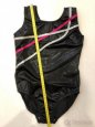 gymnastika trikot gymnastický dres černý - 2