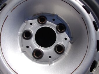 1x plechový disk Mercedes 6,5x16 ET60 5x112x66,5 - 2