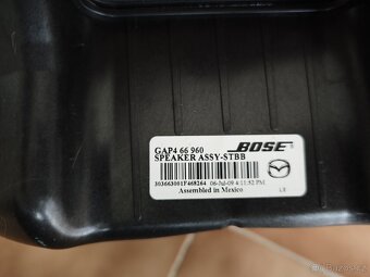 Bose subwoofer Mazda 6 - 2