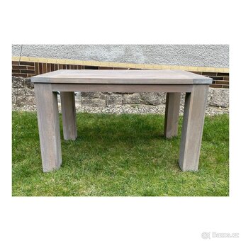 Dubový nerozkládací jídelní stůl - Tom 130 cm - 2