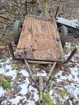 Vlek za traktor. - 2