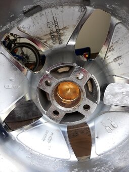 Alu kola DOTZ 4x100 R17 + letní pneu 205/40 ZR17 - 2