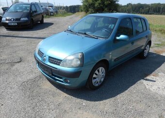 Renault Clio 1,2 55 kW KLIMA Historie benzín1 - 2