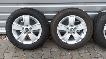 Alu kola 5x112 r15 originál Škoda Octavia II - 2