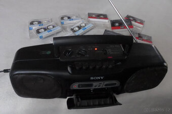 Radio Magnetofon SONY CFS SONY EF SONY HF AudioKazety 10ks - 2