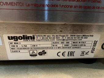 Výrobník ledové tříště Ugolini MT mini 3 - 2