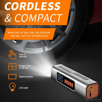 Bateriový kompresor - 2