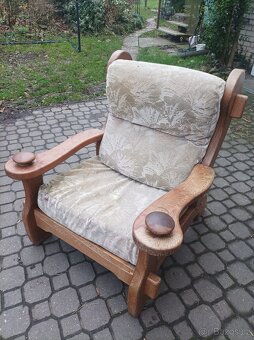 Rustikální křeslo dohodou - 2