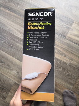 Vyhřívací deka (podložka) Sencor SUB 181BE - 2
