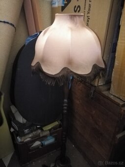 Noha ke stojací lampě+náhradní stínidlo - 2