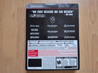 Predám na PS3 Metal Gear Solid the Legacy Collection - 2