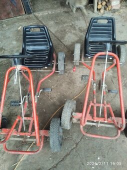 Šlapací motokára - 2