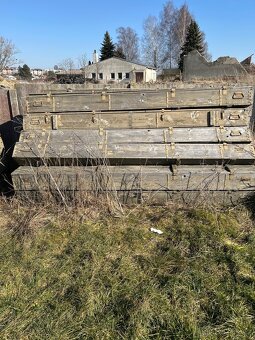 Vojenské dřevěné bedny - 2