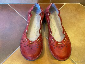 Dámské kožené baleríny – Simen - 2