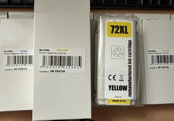 HP Cartridge - Náplně HP72XL - 2