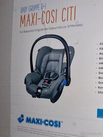 Detska autosedacka 0-13 vajicko Maxi-Cosi Citi 2018 - 2