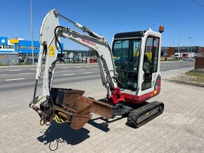 Minibagr Takeuchi TB219, JCB, Schaeff Kubota minirypadlo - 2