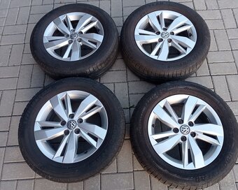 15" SASSARI originál VW letní al kola POLO, Fabia IV, Ibiza - 2