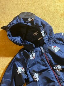 Prechodná bunda Mickey Mouse H&M veľ.68 - 2