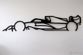 F1 2022 kovový obraz Formule 150cm - 2