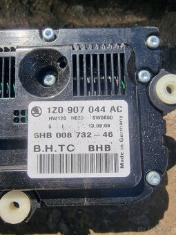 PANEL OVLÁDÁNÍ TOPENÍ ŠKODA OCTAVIA 2 1Z0907044AC - 2