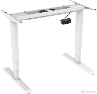 AlzaErgo Table ET1 NewGen bílý s deskou - 2