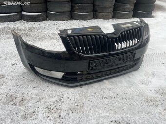 Přední nárazník Škoda Octavia III predfacelift,4x čid - 2