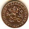5 haléř 1924 novoražba nejvzácnější naší mince - 2