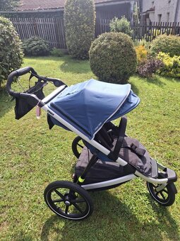 Thule Urban Glide 2 Aluminum/Majolica Blue - 2