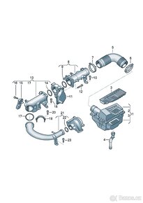 VW/Škoda/Seat/Audi - Vedení vzduchu na 1.4 TSI - 2