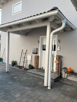 Stříška nad dveře - zastřešení terasy pergola - 2